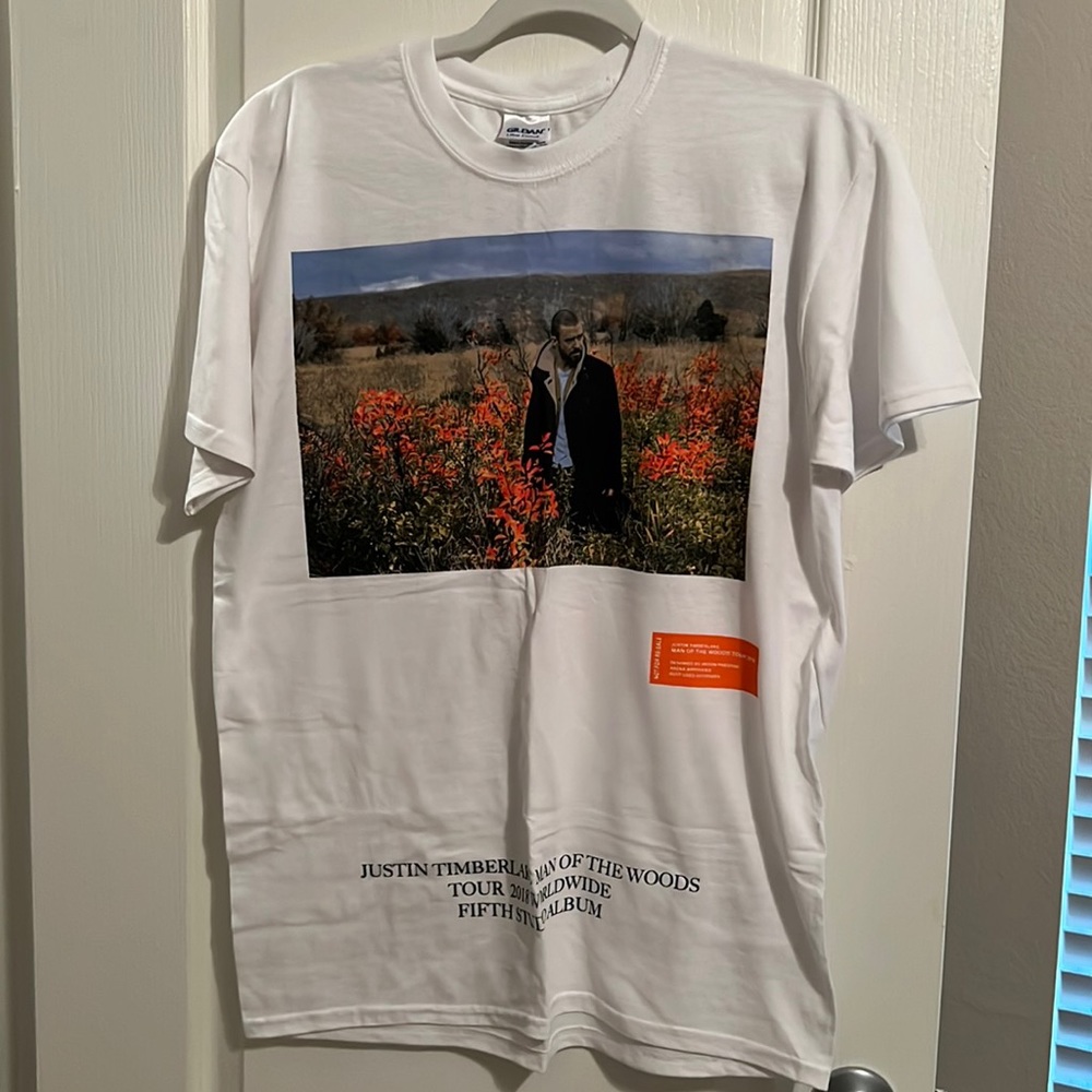 Justin Timberlake “Man of the Woods” tour tshirt